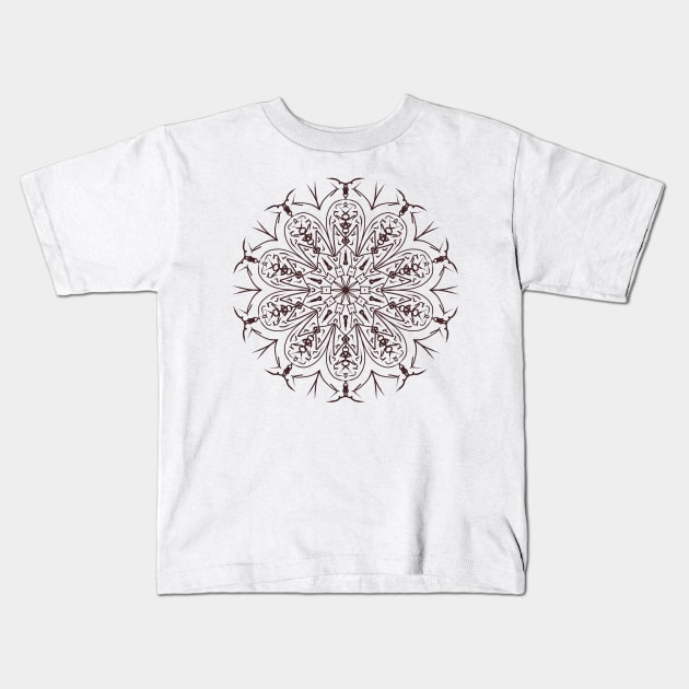 Pattern Kids T-Shirt by TimNomad